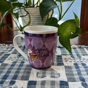 Awesome cook H&H Coffee Mug Fine Porcelain